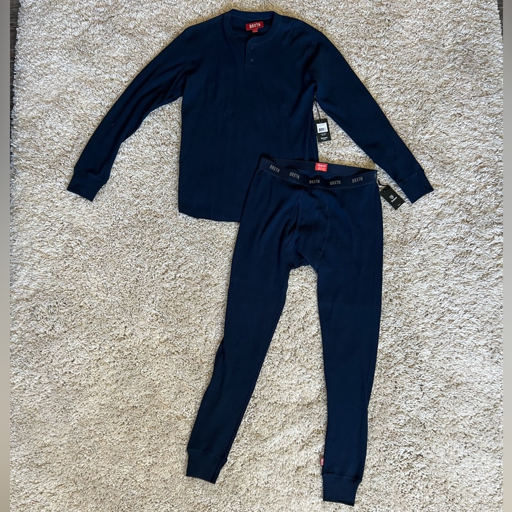 NWT Brixton Fargo Long Underwear Set